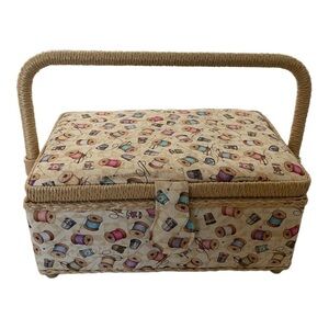 Small Sewing Thread Mending Padded Box